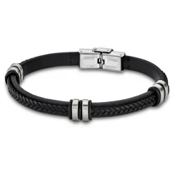 LOTUS Style Armband Damen Herren LS1829-2/1 Leder schwarz JLS1829-2-1