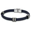 LOTUS Style Armband Damen Herren LS1829-2/5 Leder blau JLS1829-2-5