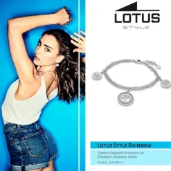 Lotus Style Armband Damen Edelstahl silber LS1869-2/1 Rainbow JLS1869-2-1