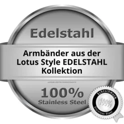 LOTUS Style Armband Damen Herren LS1829-2/5 Leder blau JLS1829-2-5