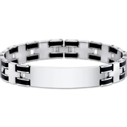 LOTUS Style Armband Edelstahl schwarz Herren Schmuck JLS1177-2-4