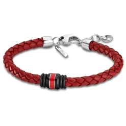 LOTUS Style Armband Herren Leder rot LS1814-2/2 Urban JLS1814-2-2
