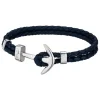 LOTUS Style Armband Herren Leder blau LS1832-2/4 Anker Schmuck JLS1832-2-4