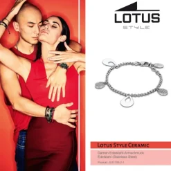 LOTUS Style Damen Armband Ceramic-Kollektion Edelstahl Keramik JLS1706-2-1