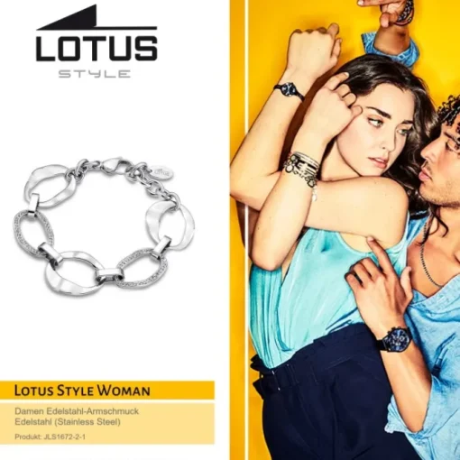 LOTUS Style Damen Armband Edelstahl Steine JLS1672-2-1