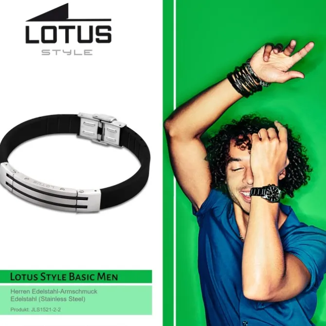 LOTUS Style Herren Armband Man-Kollektion Edelstahl JLS1521-2-2