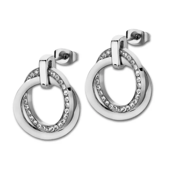 LOTUS Style Ohrringe Damen Edelstahl silber LS1780-4/1 Ohrstecker JLS1780-4-1