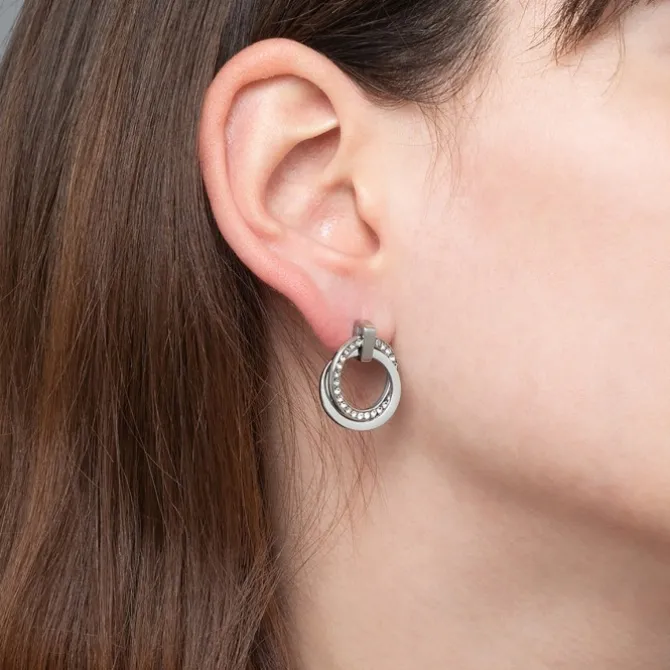 LOTUS Style Ohrringe Damen Edelstahl silber LS1780-4/1 Ohrstecker JLS1780-4-1