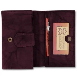 Money Maker Echtleder bordeaux Damen Portemonnaie RFID Schutz OPJ704D