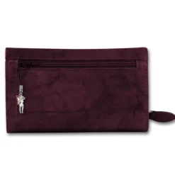 Money Maker Echtleder bordeaux Damen Portemonnaie RFID Schutz OPJ704D