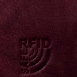 Money Maker Echtleder bordeaux Damen Portemonnaie RFID Schutz OPJ704D