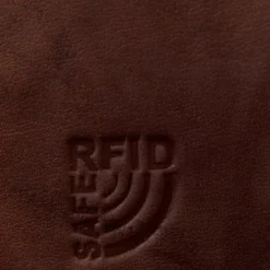 Money Maker Echtleder braun Damen Portemonnaie RFID Schutz OPJ704N