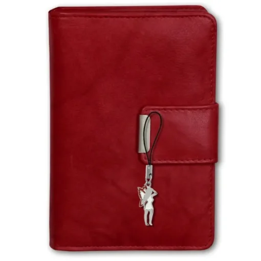 Money Maker Leder rot Brieftasche Portemonnaie RFID Schutz OPJ701R