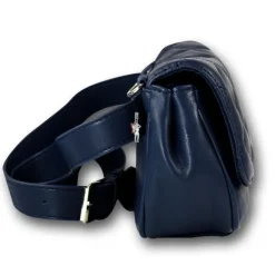 New Bags 2 in 1 gesteppte Gürteltasche Kunstleder blau OTD5025B