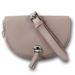 New Bags halbrunde 2 in 1 Gürteltasche Kunstleder altpink OTD5027A