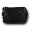 New Bags 2in1 gesteppte Gürteltasche Kunstleder schwarz OTD5025S