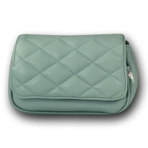 New Bags 2in1 gesteppte Gürteltasche Kunstleder hellgrün OTD5025G
