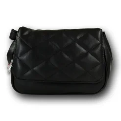 New Bags 2in1 gesteppte Gürteltasche Kunstleder schwarz OTD5025S