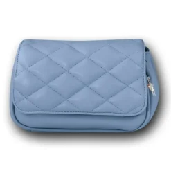 New Bags 2in1 gesteppte Gürteltasche Kunstleder hellblau OTD5025H