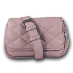 New Bags 2in1 gesteppte Gürteltasche Kunstleder altrosa OTD5025A