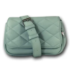 New Bags 2in1 gesteppte Gürteltasche Kunstleder hellgrün OTD5025G