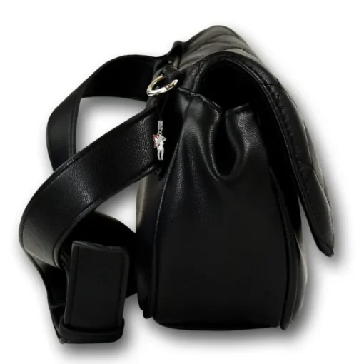 New Bags 2in1 gesteppte Gürteltasche Kunstleder schwarz OTD5025S