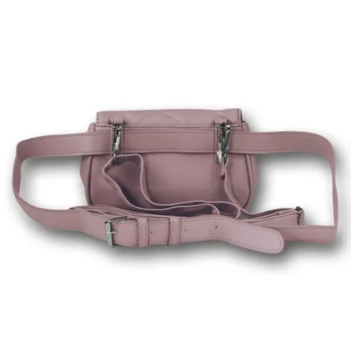 New Bags 2in1 gesteppte Gürteltasche Kunstleder altrosa OTD5025A