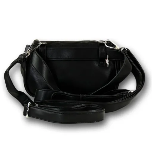 New Bags 2in1 gesteppte Gürteltasche Kunstleder schwarz OTD5025S