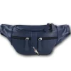 New Bags trendige Gürteltasche viel Stauraum PU-Leder Bauchtasche navy OTD5023B