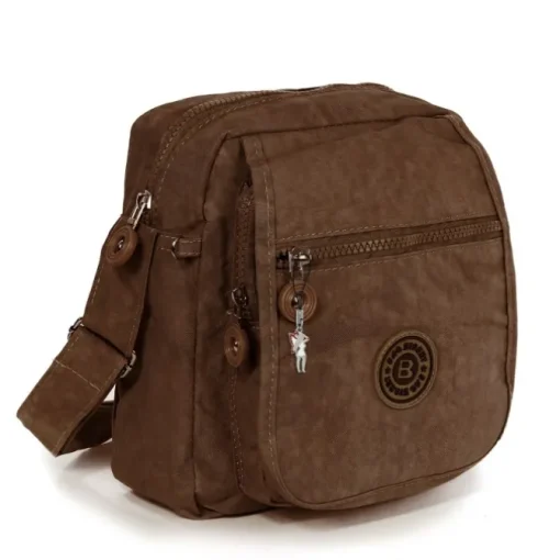 Nylon braun Crossbody Bag Bag Street OTJ218N