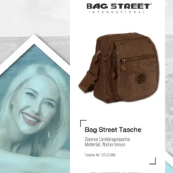 Nylon braun Crossbody Bag Bag Street OTJ218N