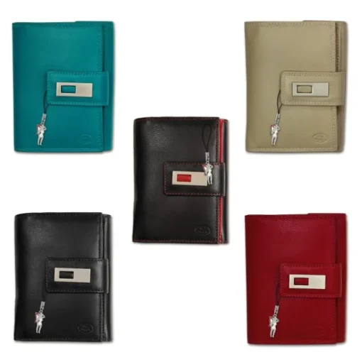 Old River echtes Leder rot XL Damen Brieftasche Portemonnaie OPD701R