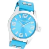 Oozoo Damen Armbanduhr JR Analog Metall hellblau UOJR320