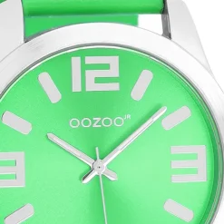 Oozoo Damen Armbanduhr JR Analog Metall grün UOJR319
