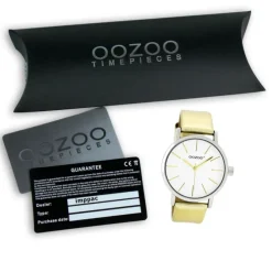 Oozoo Damen Armbanduhr JR Analog Metall gold UOJR276