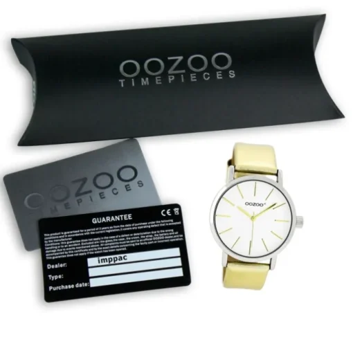 Oozoo Damen Armbanduhr JR Analog Metall gold UOJR276