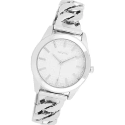 Oozoo Damen Armbanduhr OOZOO Timepieces Analog Metall silber UOC11418