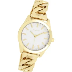Oozoo Damen Armbanduhr OOZOO Timepieces Analog Metall gold UOC11419