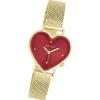 Oozoo Damen Armbanduhr OOZOO Timepieces Analog Metallband gold UOC11453