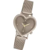 Oozoo Damen Armbanduhr OOZOO Timepieces Analog Metallband braun UOC11445