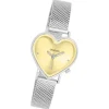 Oozoo Damen Armbanduhr OOZOO Timepieces Analog Metallband silber UOC11443