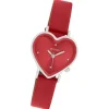 Oozoo Damen Armbanduhr OOZOO Timepieces Analog Lederband rot UOC11448