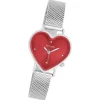 Oozoo Damen Armbanduhr OOZOO Timepieces Analog Metallband silber UOC11444
