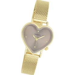 Oozoo Damen Armbanduhr OOZOO Timepieces Analog Metall gold UOC11416