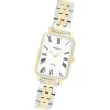 Oozoo Damen Armbanduhr OOZOO Vintage Analog Metallband silber gold UOC20411