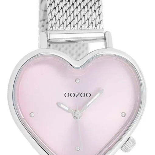Oozoo Damen Armbanduhr OOZOO Timepieces Analog Metall silber UOC11414