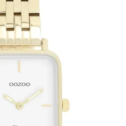 Oozoo Damen Armbanduhr OOZOO Vintage Analog Metallband gold UOC20418