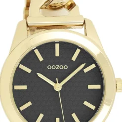 Oozoo Damen Armbanduhr OOZOO Timepieces Analog Metall gold UOC11422