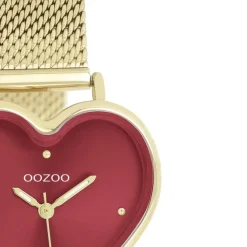Oozoo Damen Armbanduhr OOZOO Timepieces Analog Metallband gold UOC11453