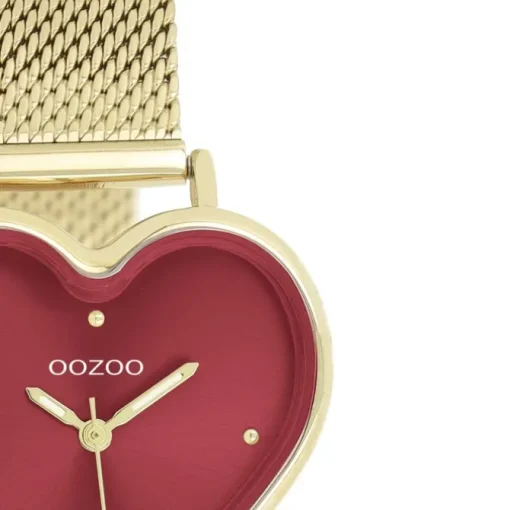 Oozoo Damen Armbanduhr OOZOO Timepieces Analog Metallband gold UOC11453